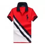 polo ralph lauren t-shirt en coton et stretch slim fit escalade france